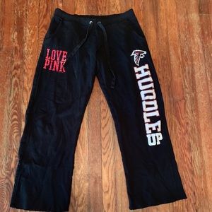 Atlanta Falcons Victoria Secret pink sweatpants